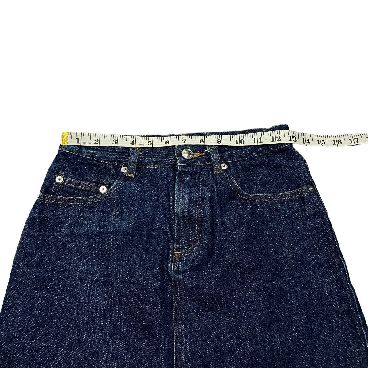 Vintage A.P.C Mini Skirt Denim Jeans - 10
