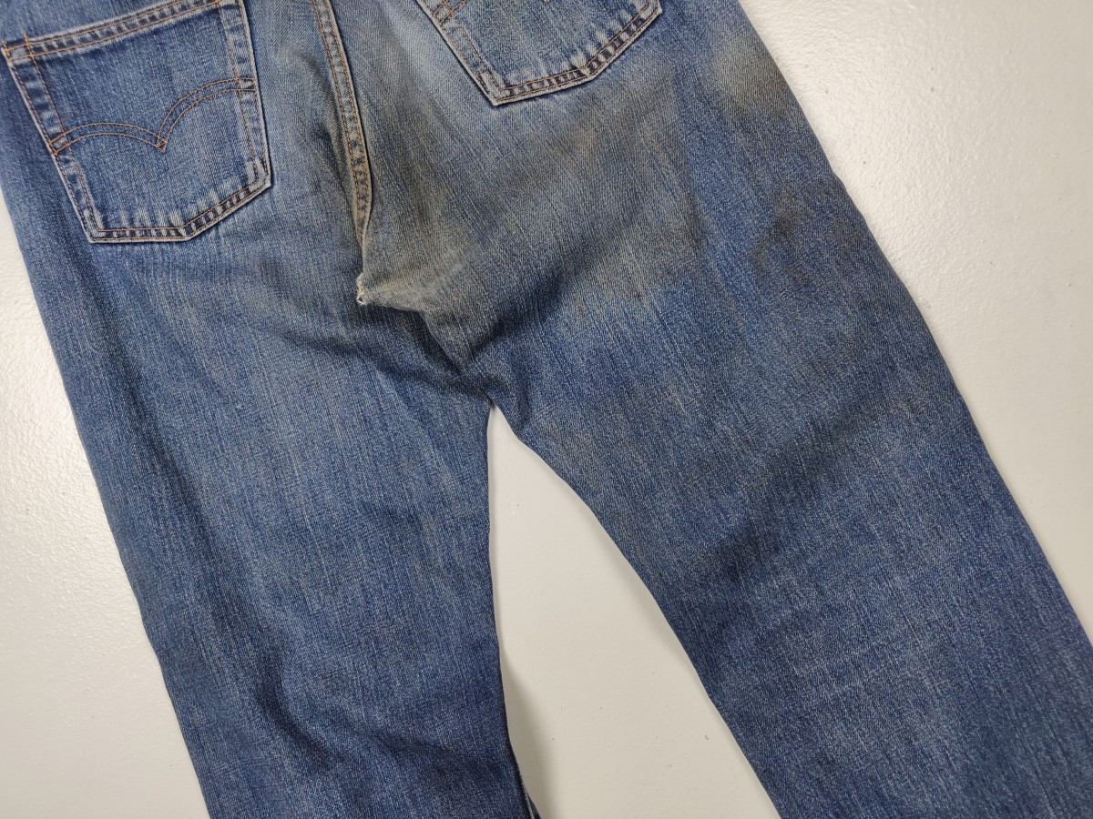 502 Big E Straight Cut Denim Jeans - 14