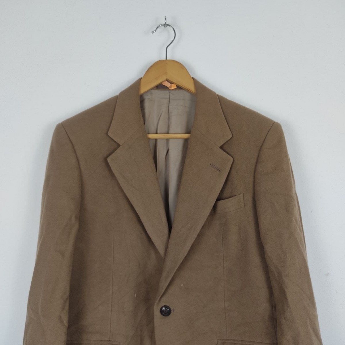 Burberrry London Brown Double Breasted Coat Blazer Jacket - 3