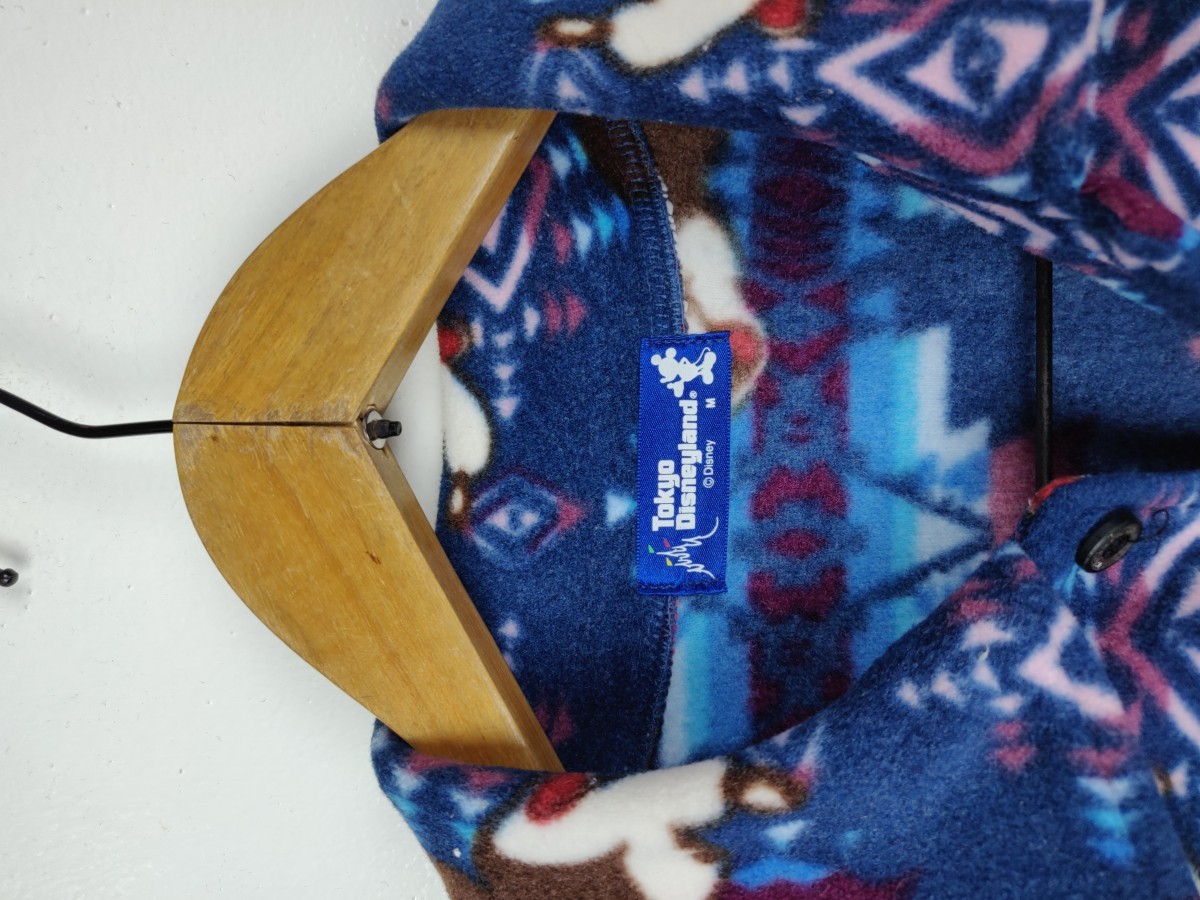 Disney - Fullprint Overprint Fleece Sweater Jacket - 8