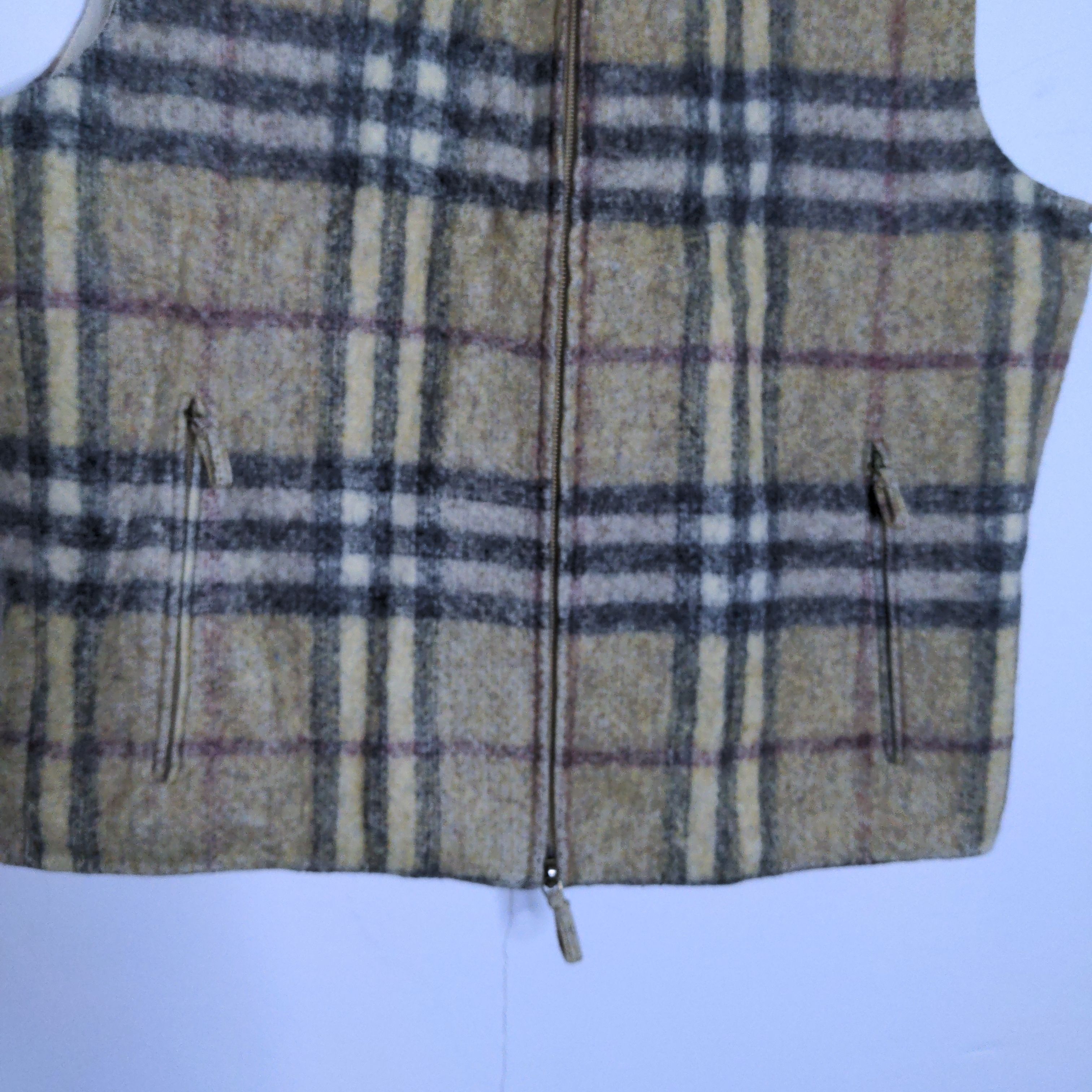 Burberry Prorsum House Check Womens Wool Vest - 4