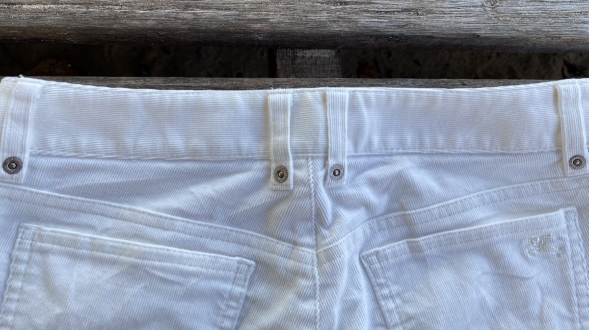 Burberry London Denim Corduroy Pants Made in Japan - 10