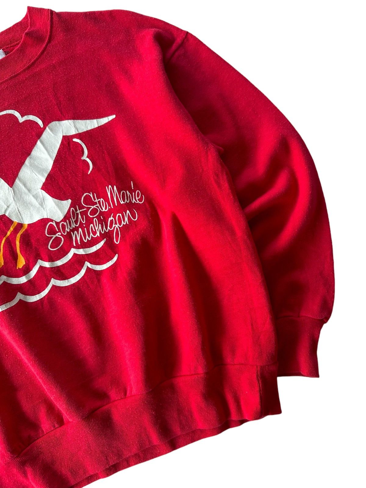 Vintage Sweatshirt Savet Ste Marie Michigan - 3