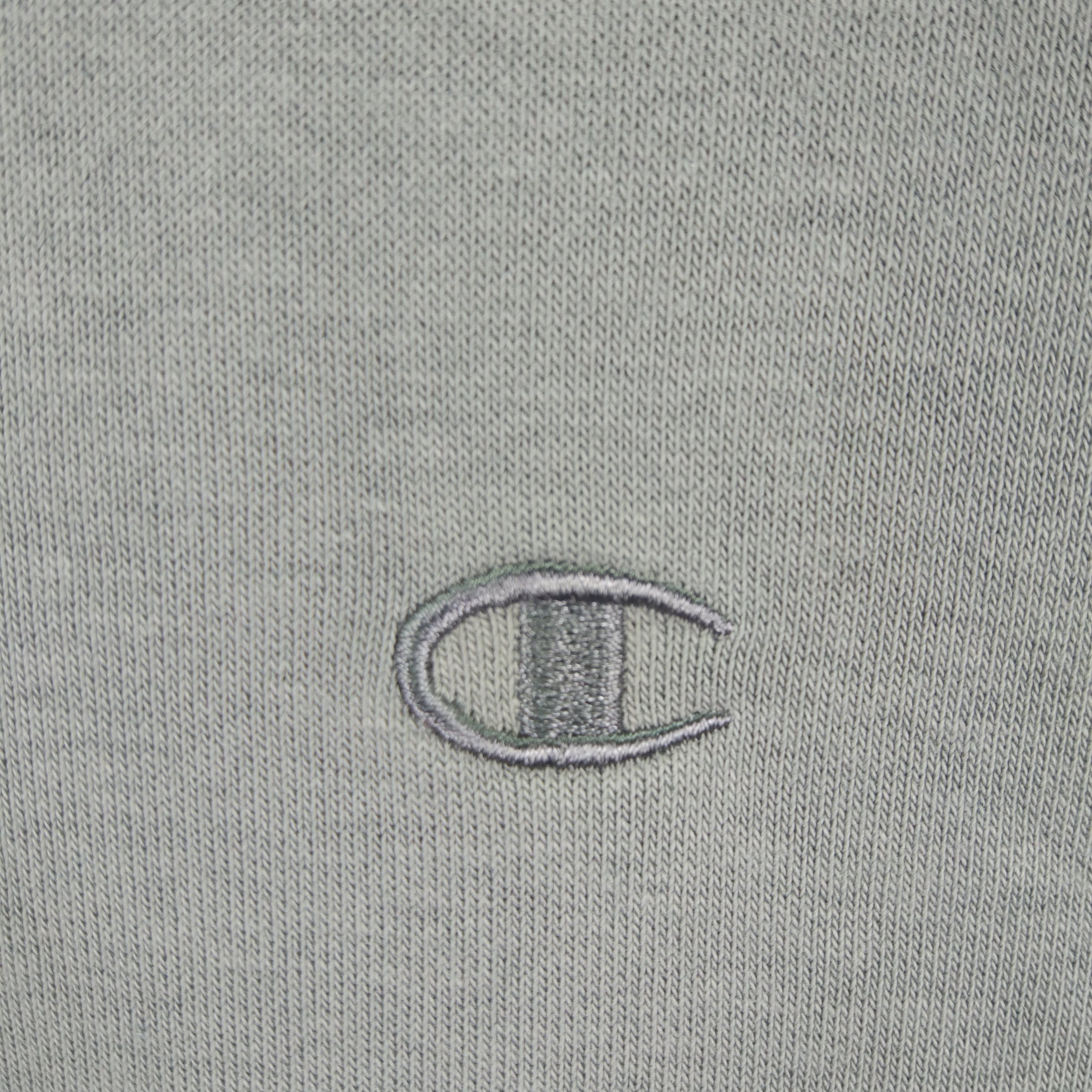 Champion Small Logo Embroidered Crewneck Pullover Jumper Sweatshirt Size L - 4