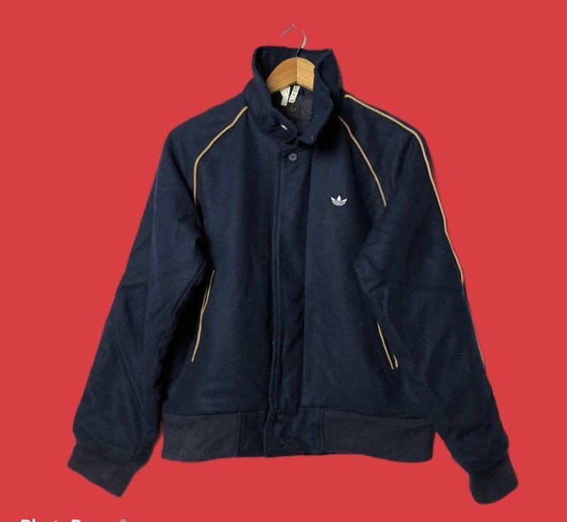 Adidas Quilted wool zip up style jackets - 1