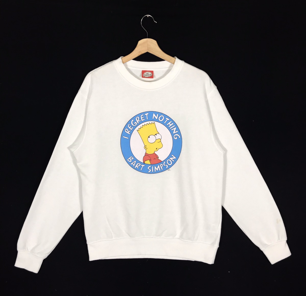 Vintage - vintage I Regret Nothing Bart Simpson Sweatshirt - 1