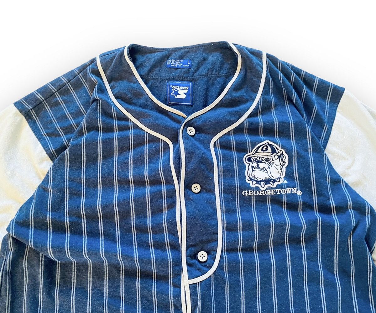 Starter Georgetown Hoyas Vintage Cotton Baseball Tee Men’s - 2