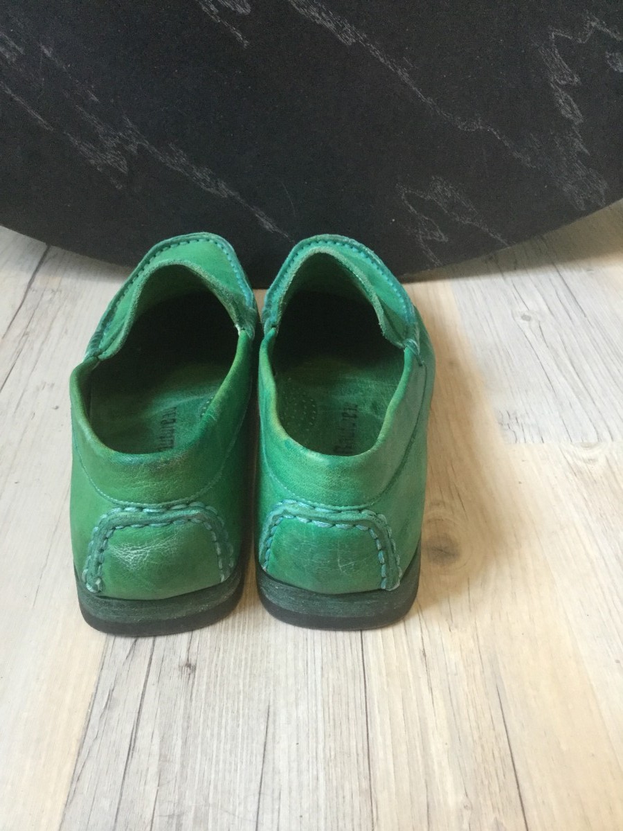 Jean Baptiste Rautureau - Amazing green loafers. Chic look like saint laurent shoes - 4