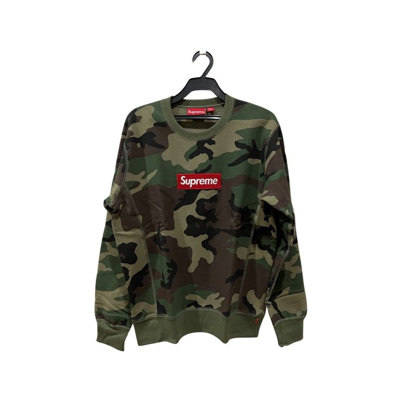 FW15 camo box logo crewneck - 1