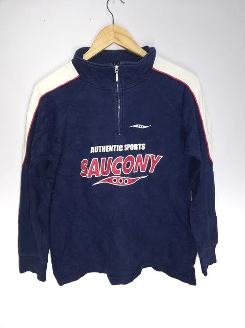 Saucony half zip sweater - 1