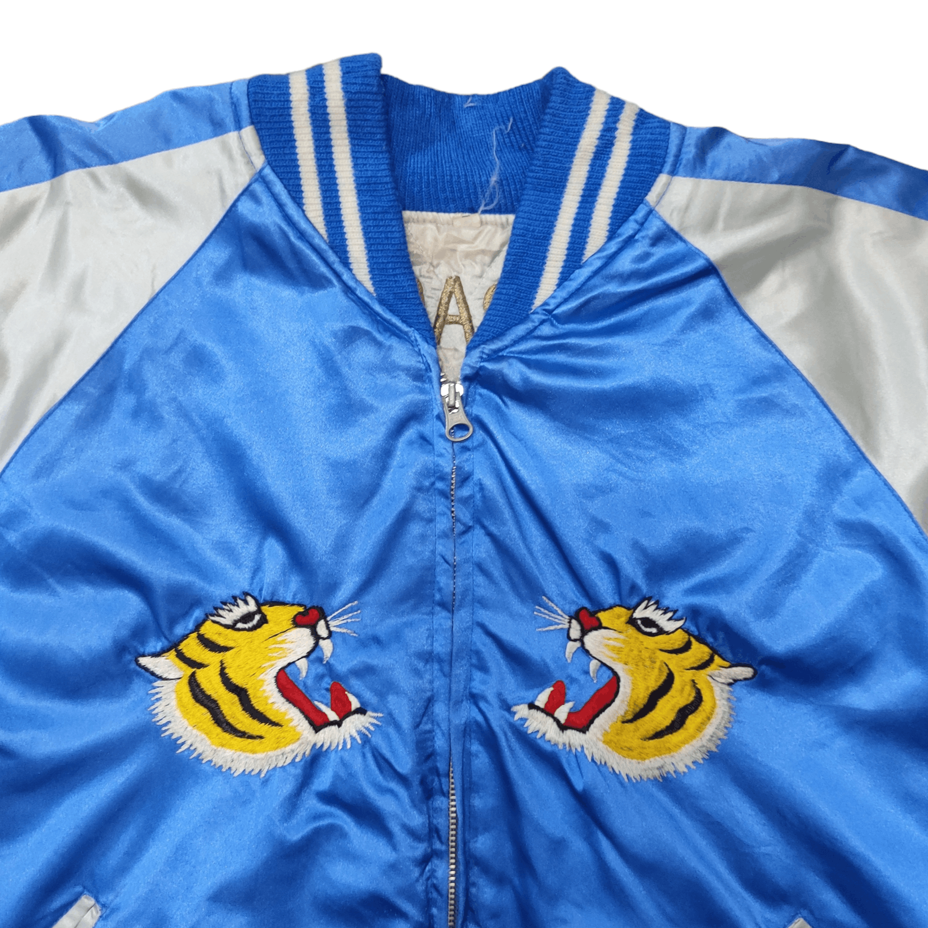 Vintage - Vtg Sukajan Souvenir Jacket West Pac Tour Japan Tiger - 6