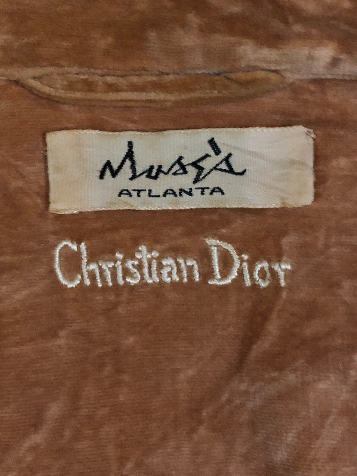 Vintage Christian Dior Velvet Button Ups - 4