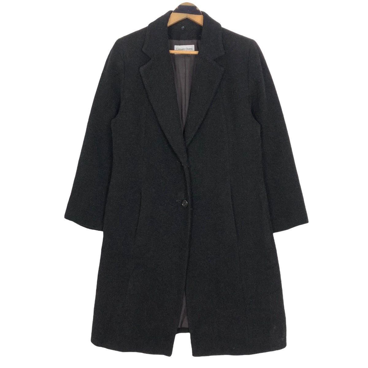 Designer - Gerard Darel Paris Tailored Wool Trench Coat - 1