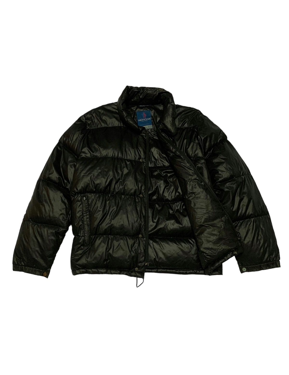 Vintage Moncler Grenoble Puffer Black Jacket - 1