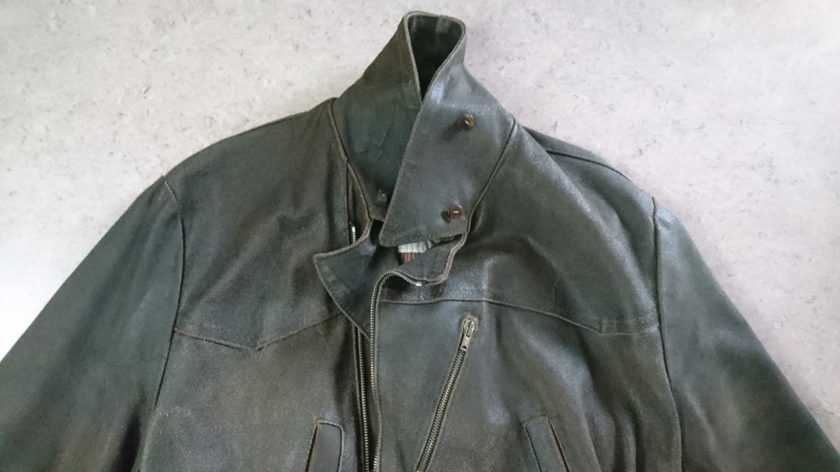 Vintage - Brown Motorcycle Biker Perfecto - 6