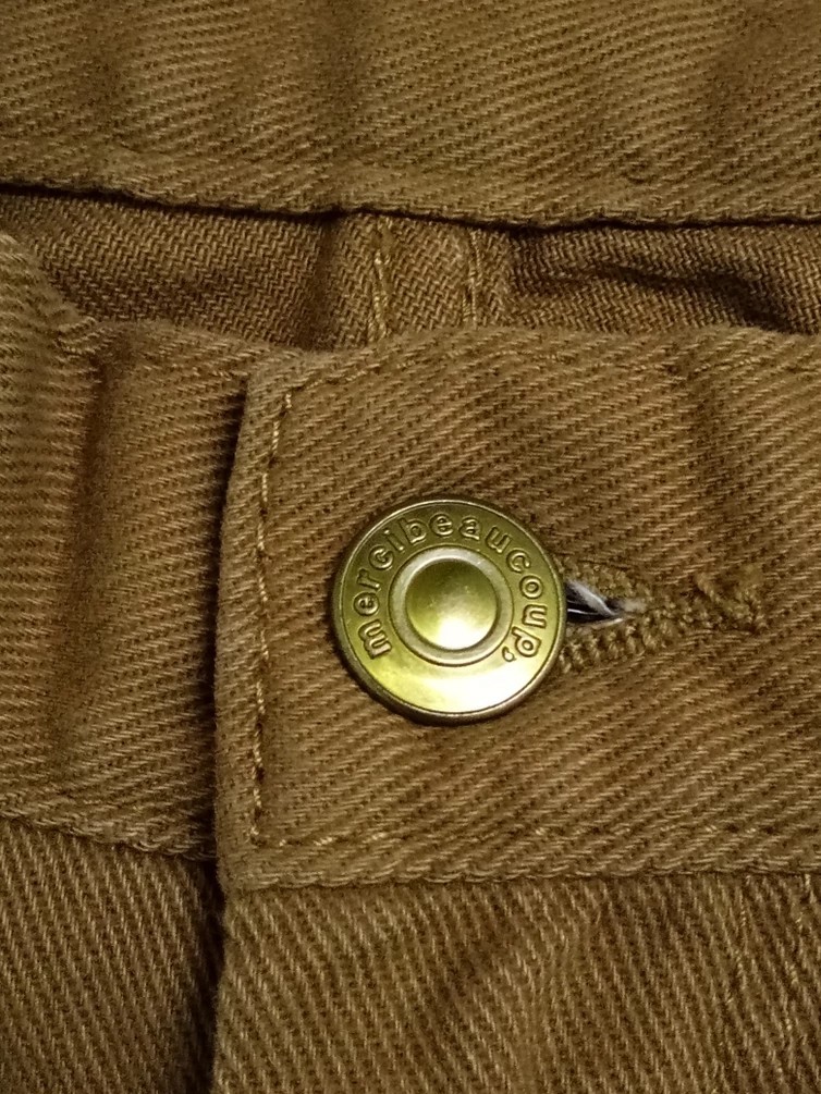 Mercibeaucoup - Mercibeaucoup Pocket cargo drop crotch pants khakis brown - 5