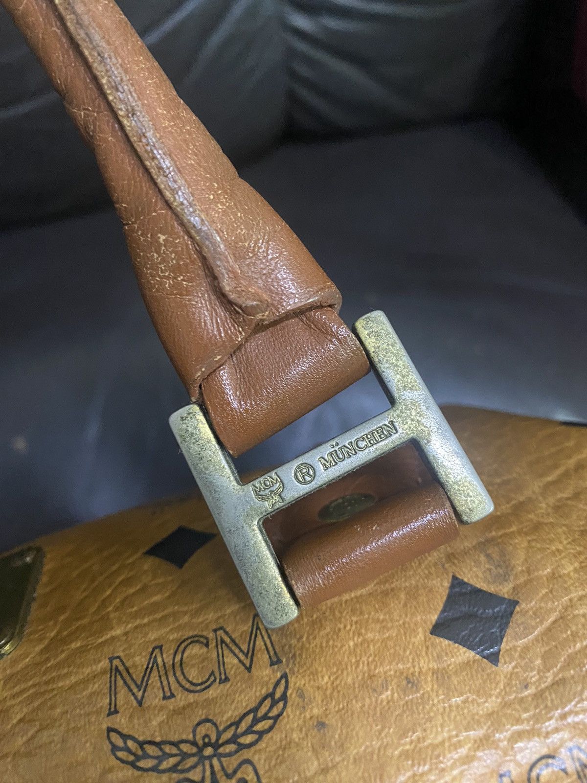 Authentic Vintage MCM Speedy 30 Handbag - 23