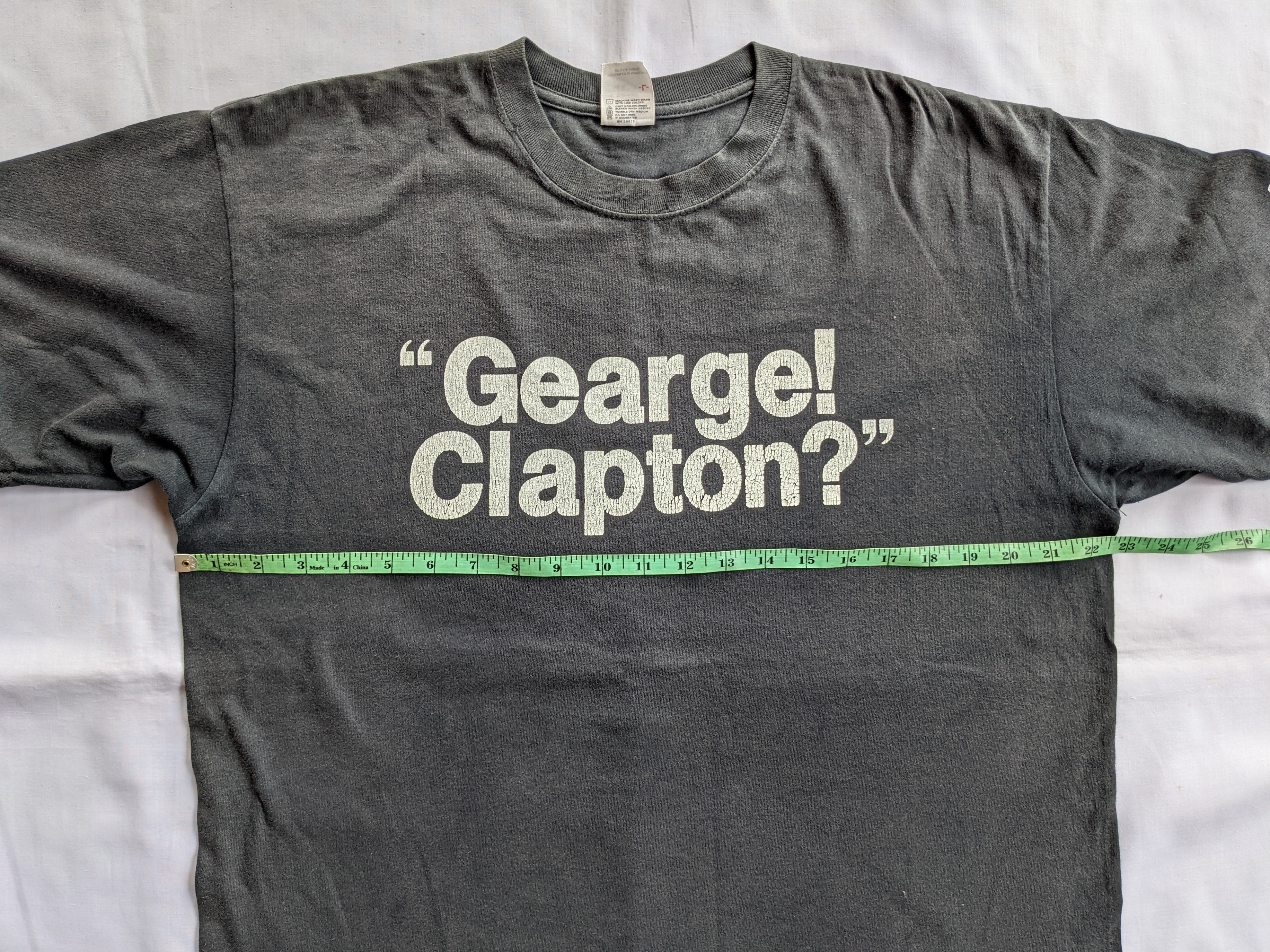 Art - Vintage art parody Gearge Clapton? band tee - 5