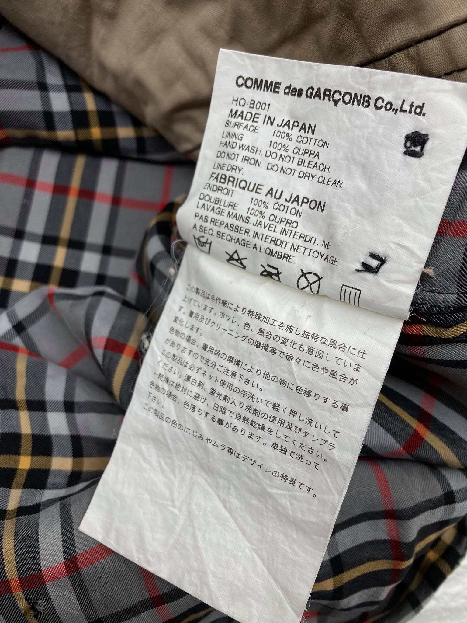 Comme des Garçons Homme Rugged Work Jacket - 10