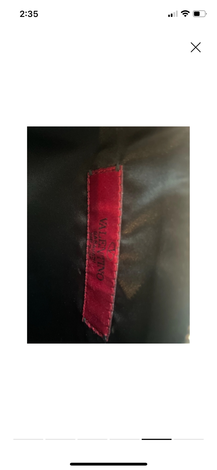 Valentino garavani clutch envelope zipper bag  - 5
