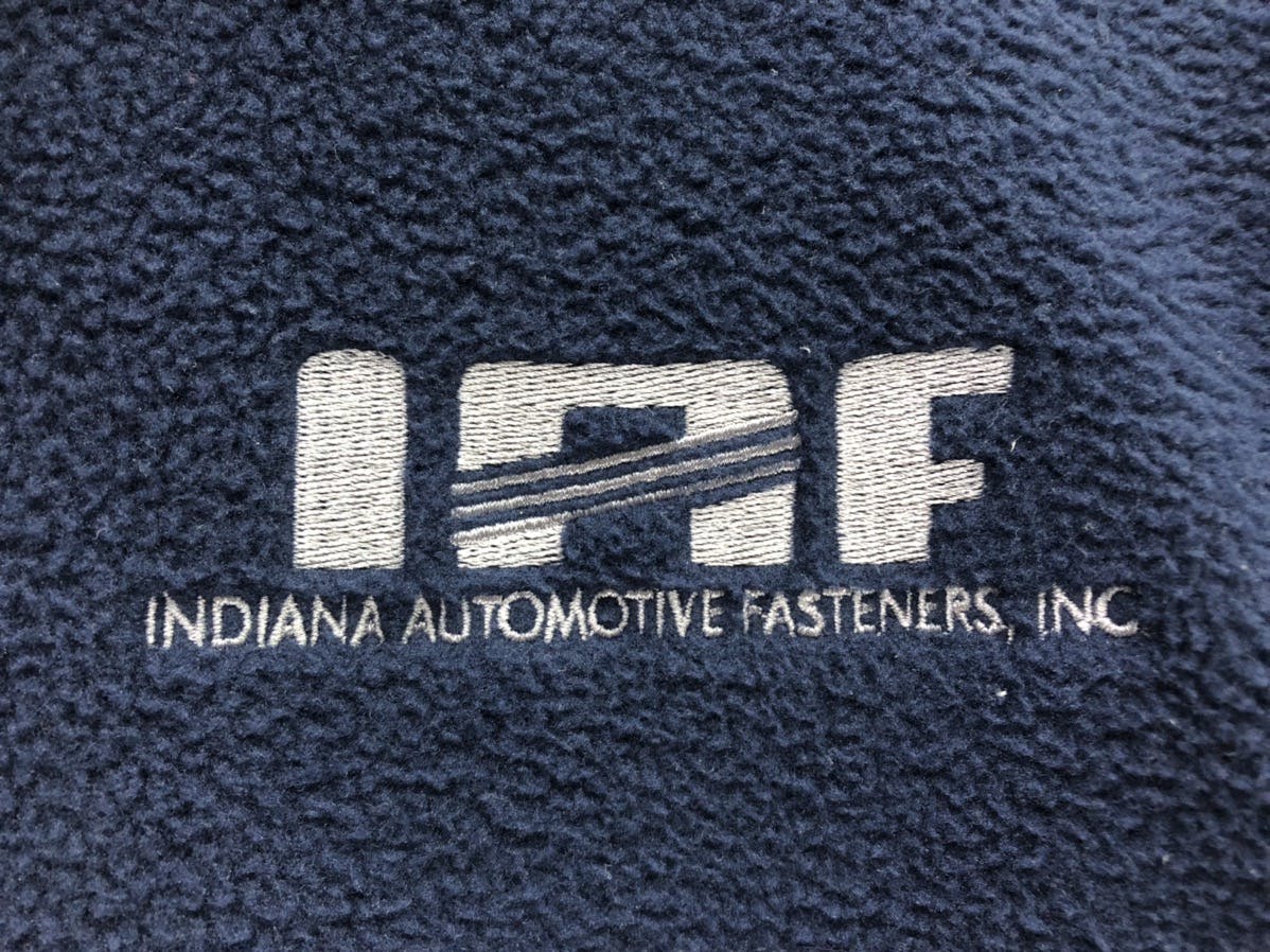 Vintage Indiana Automotive Fasteners Fleece Jacket - 3