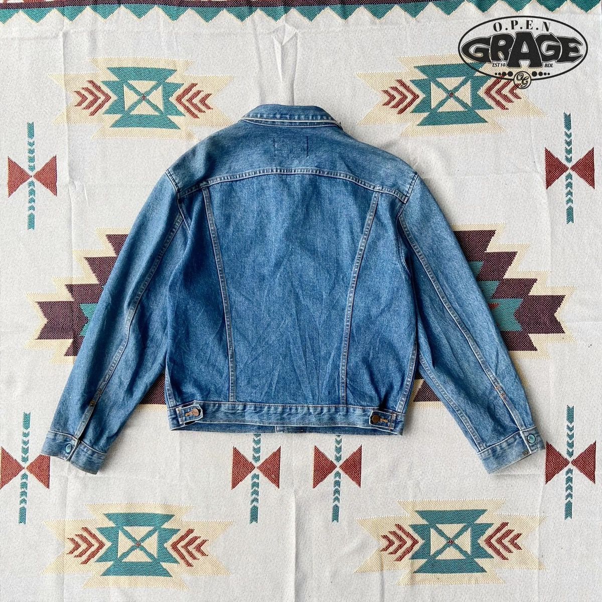 Archival Clothing - Collectible Classic VTG Wrangler Jean Jacket Worn by Icons - 12