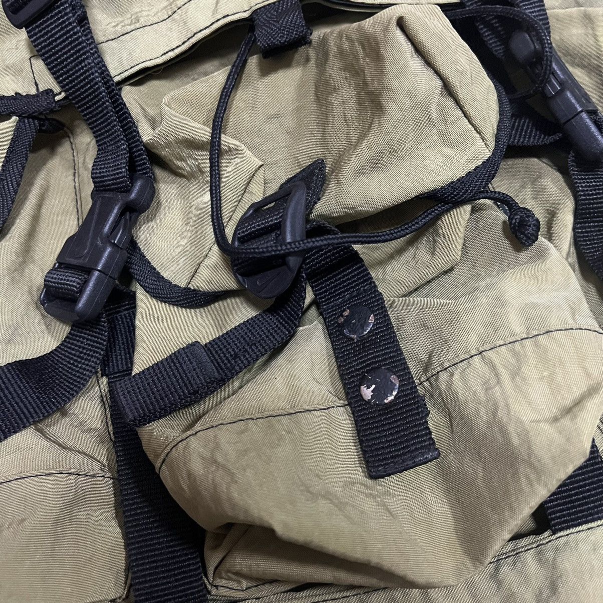 Vintage Nike Nylon Parachute Rucksack Backpack - 7