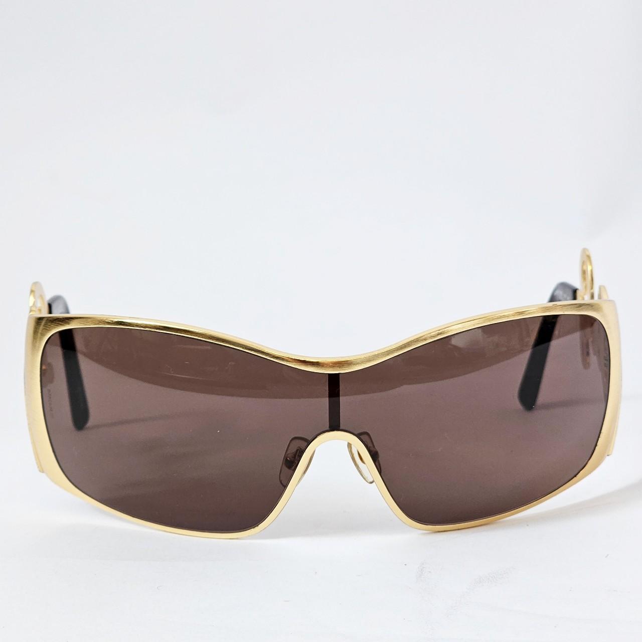 Dolce & Gabbana Women's Black and Gold Sunglasses - 5