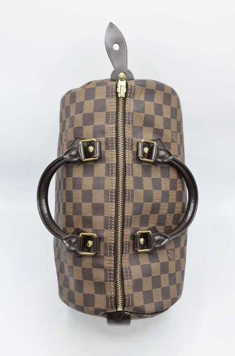 Authentic Louis Vuitton Damier Ebene Speedy 35 - 4