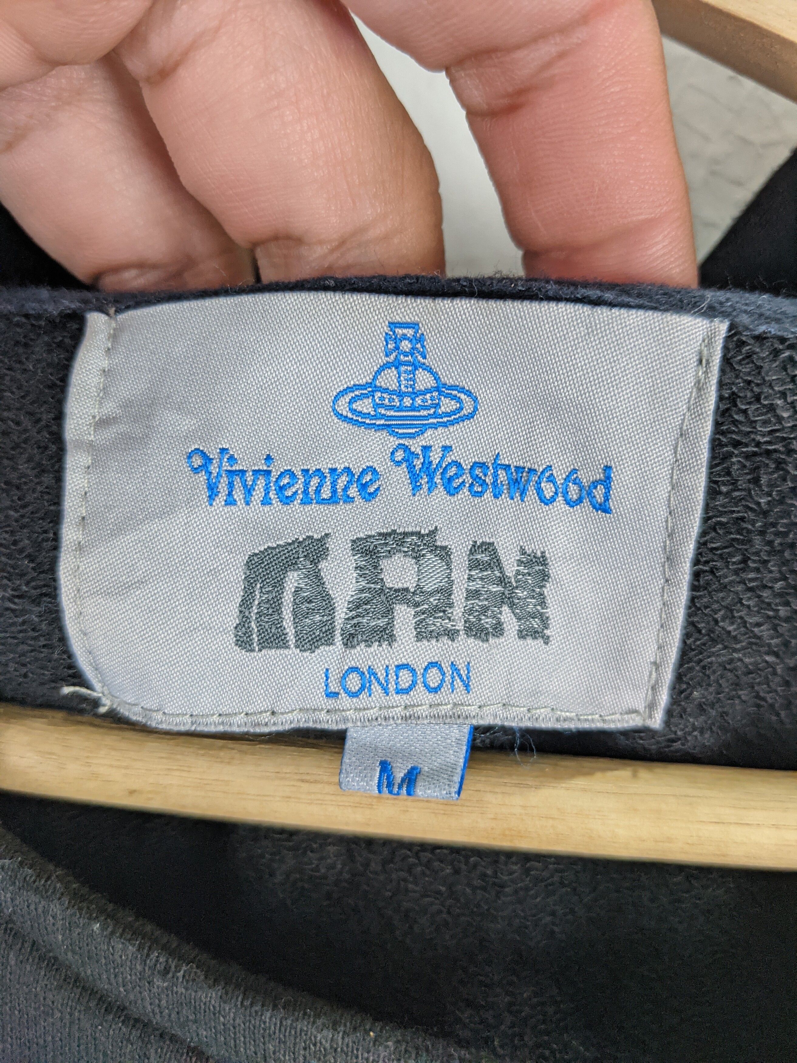 Vivienne Westwood Man Zipper Hoodie Sweater - 3