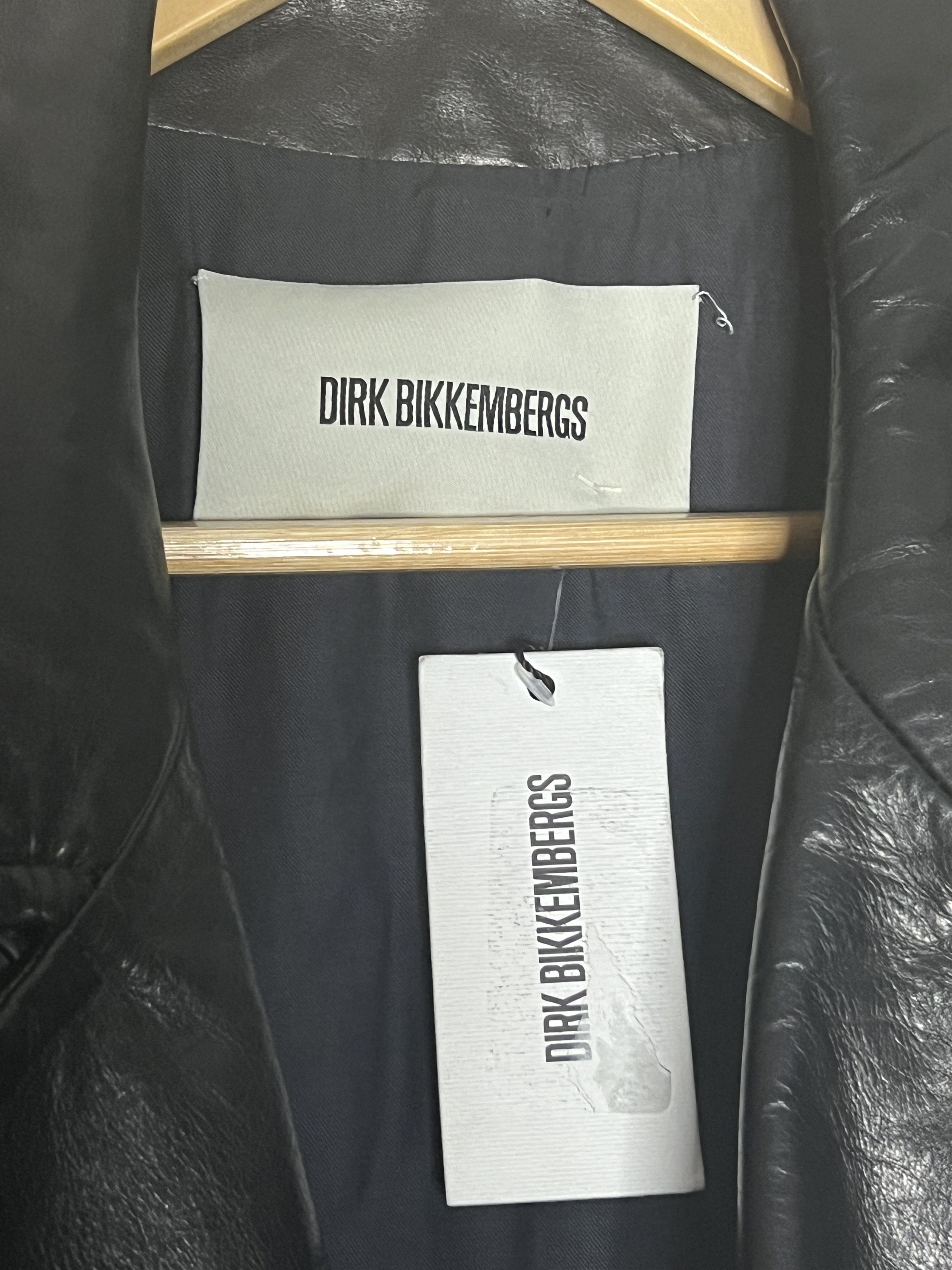 Dirk Bikkembergs leather Coat - 5