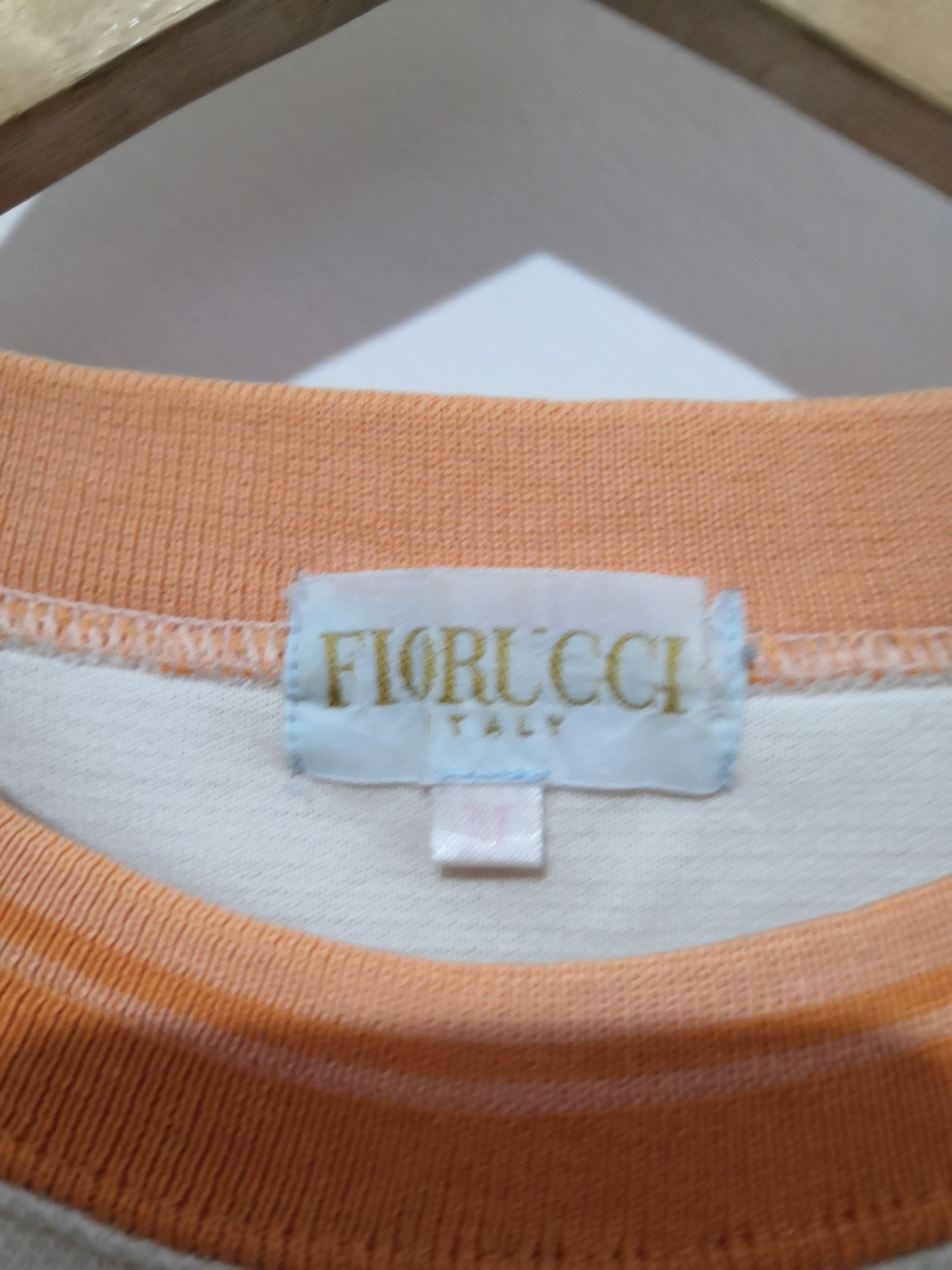 Vintage Fiorucci Italy Fullprint Orange Shirt - 5