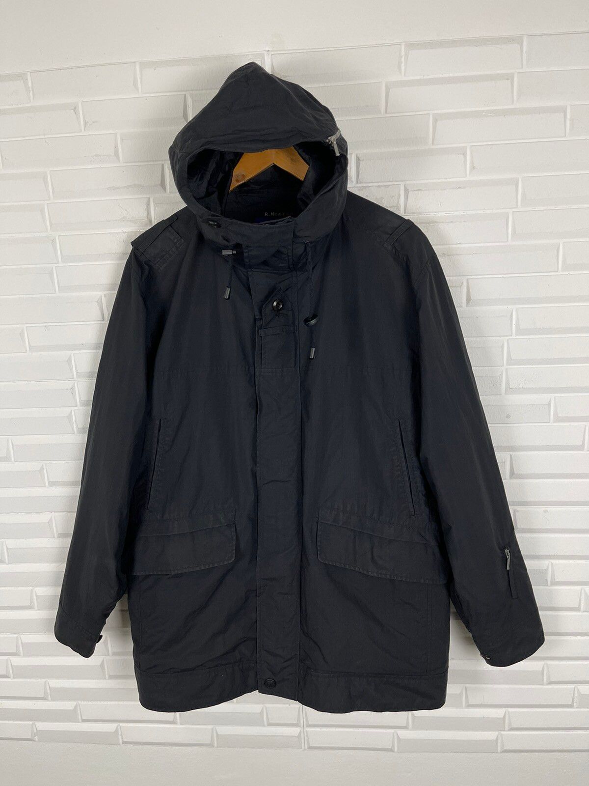 Black Parkas Astro Jacket Hoodie Division of Paul Smith - 3