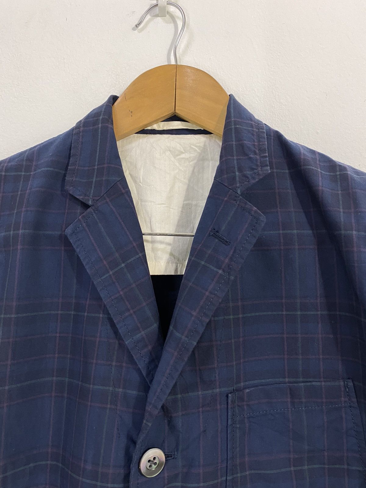 Beams+ Tartan Jacket Original Fabric Nice Design - 3