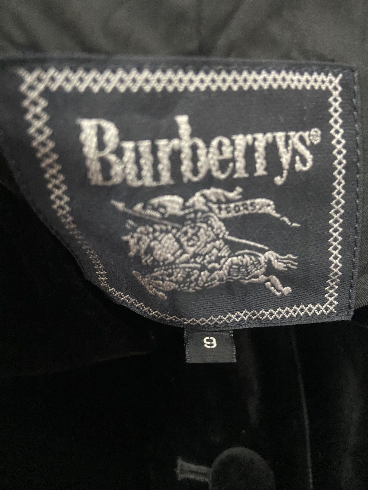 Vintage Burberrys Velvet Vest - 3