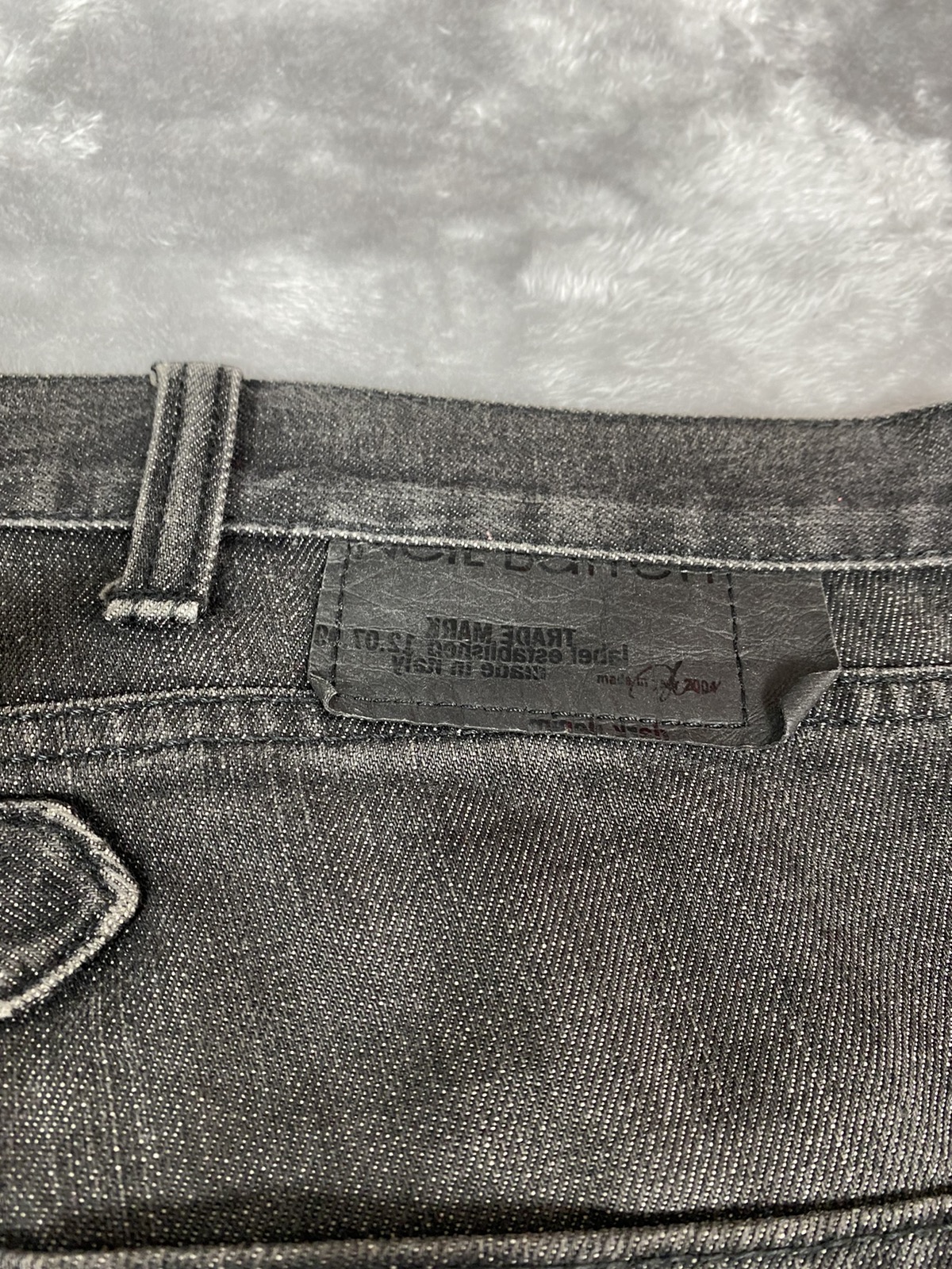 Neil Barrett Buckle Back Denim jeans - 15