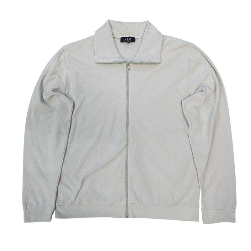 A.P.C. Minimalist Zip-Up Fleece Jacket - 1