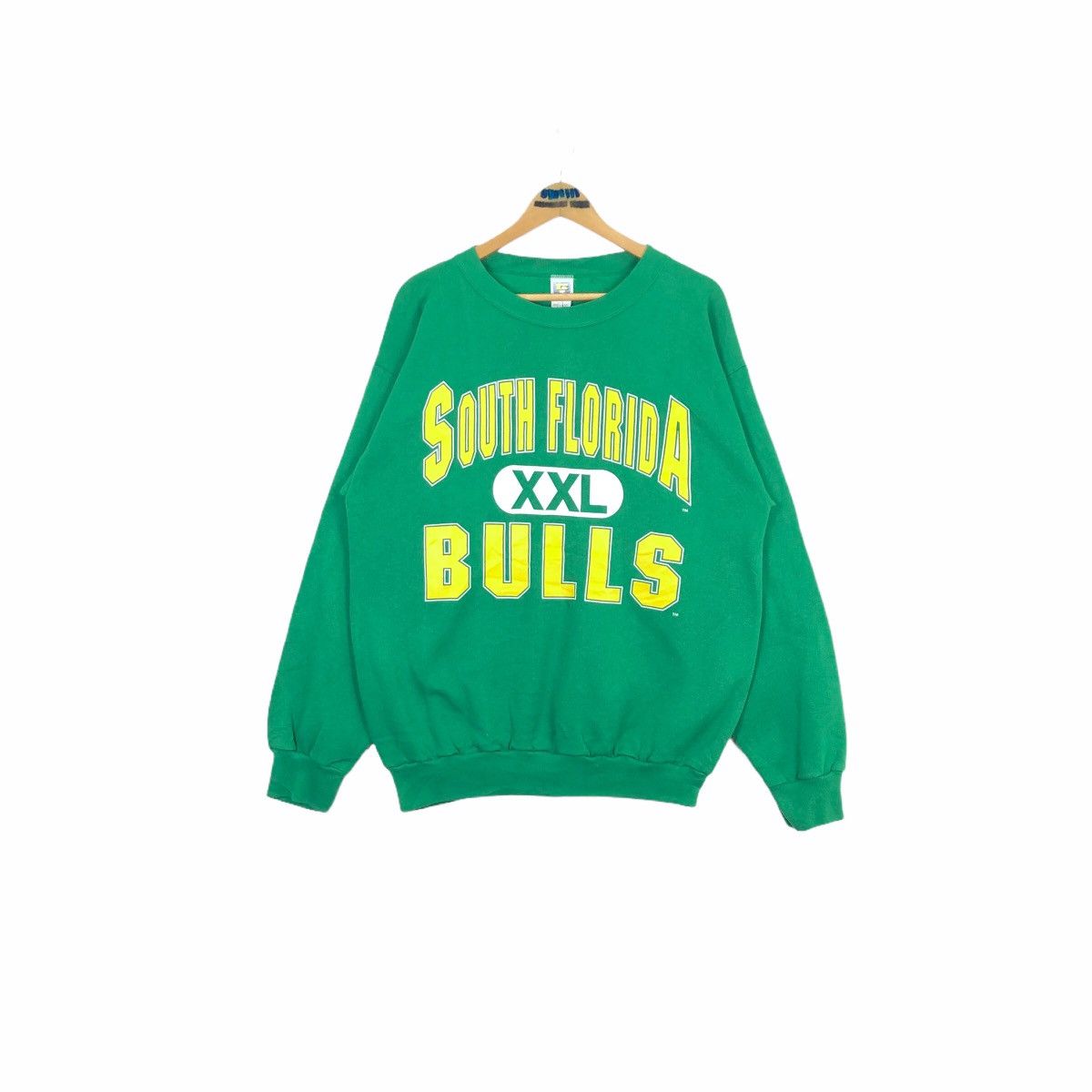 Ncaa - Vintage 90s University Of South Florida Bulls Sweatshirt - 2