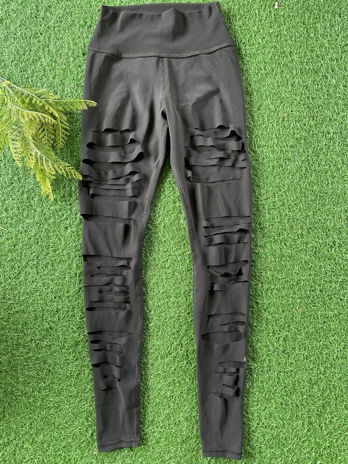 Designer - 💥BEST OFFERS💥 Alo Fit pants Distressed Design stretch - 1