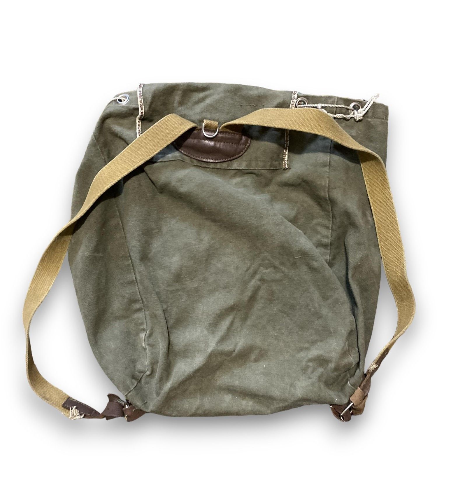 USSR Backpack Rucksack Military Hiking Vintage Rare Green - 4
