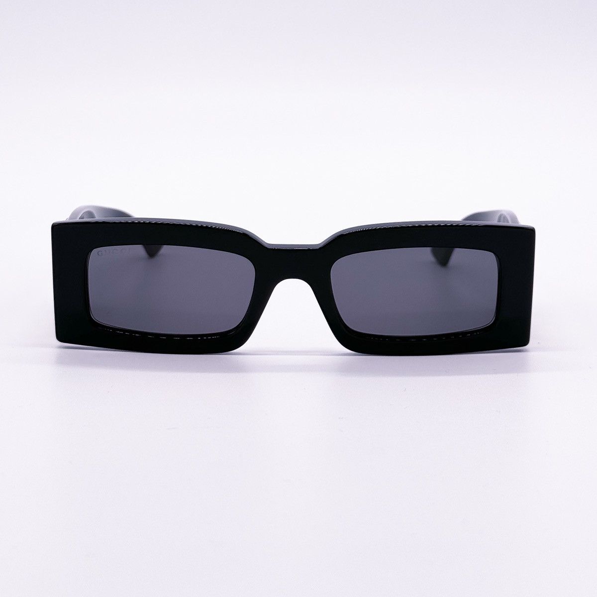 NEW GUCCI GG1425S 001 SQUARE UNISEX BLACK SUNGLASSES - 4