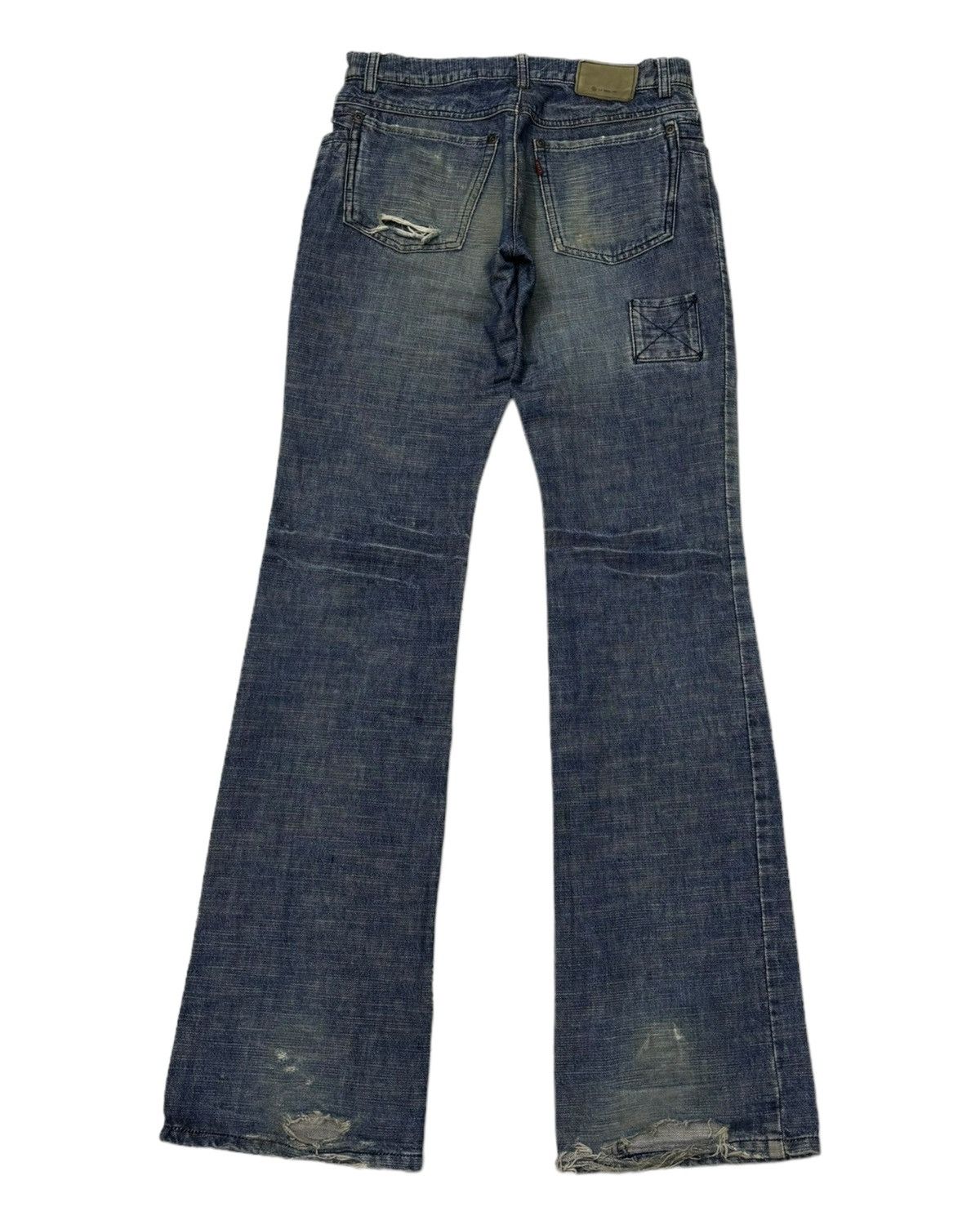 Archival Clothing - 🔥ARCHIVE L7 REAL HIP JAPANESE FLARED DENIM BOOTCUT JEANS - 7