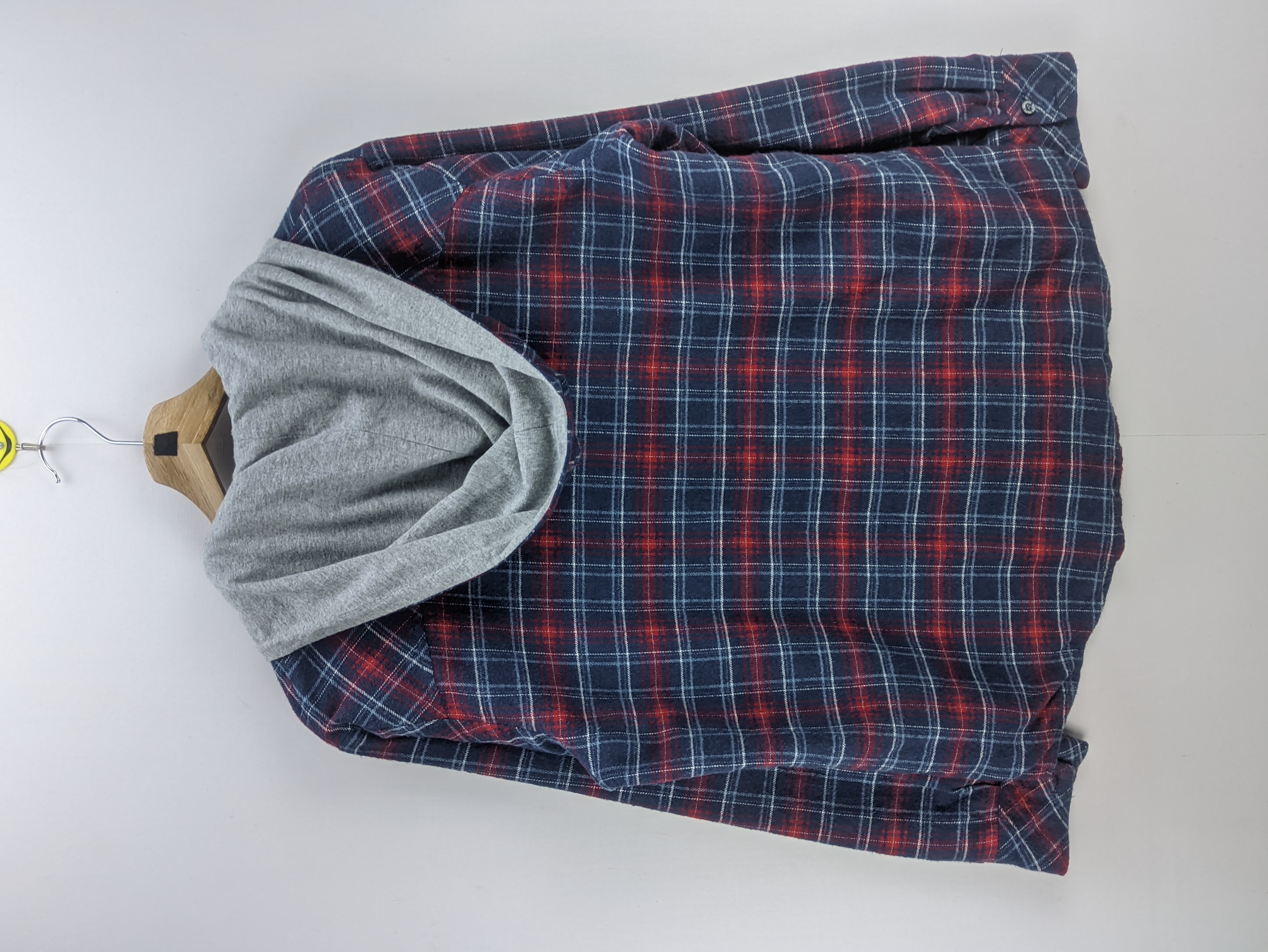 Japanese Brand - Steals🔥Flannel Hooded Checkered Reversible - 7