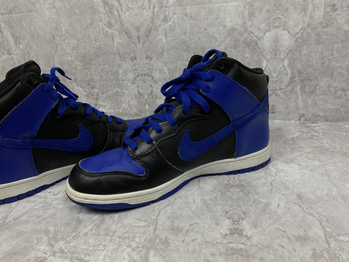 Nike Dunk High Black Old Royal - 8