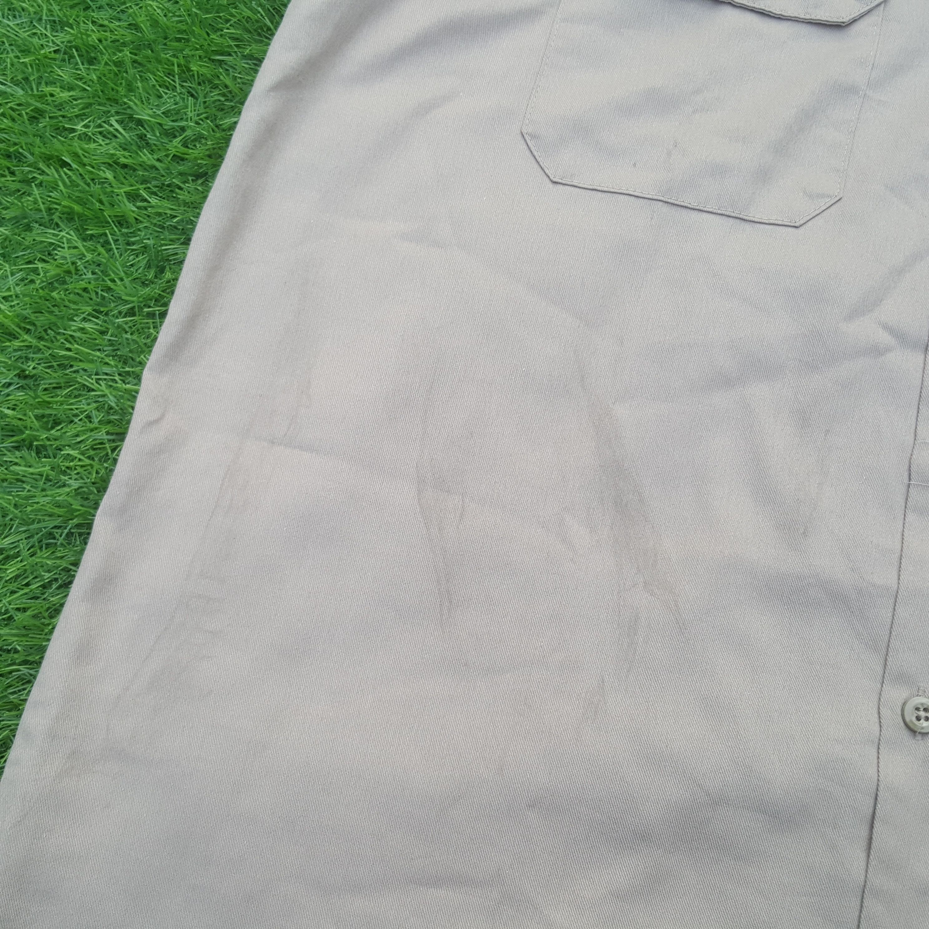 Dickies Plain Preppy Button Up Shirt - 7