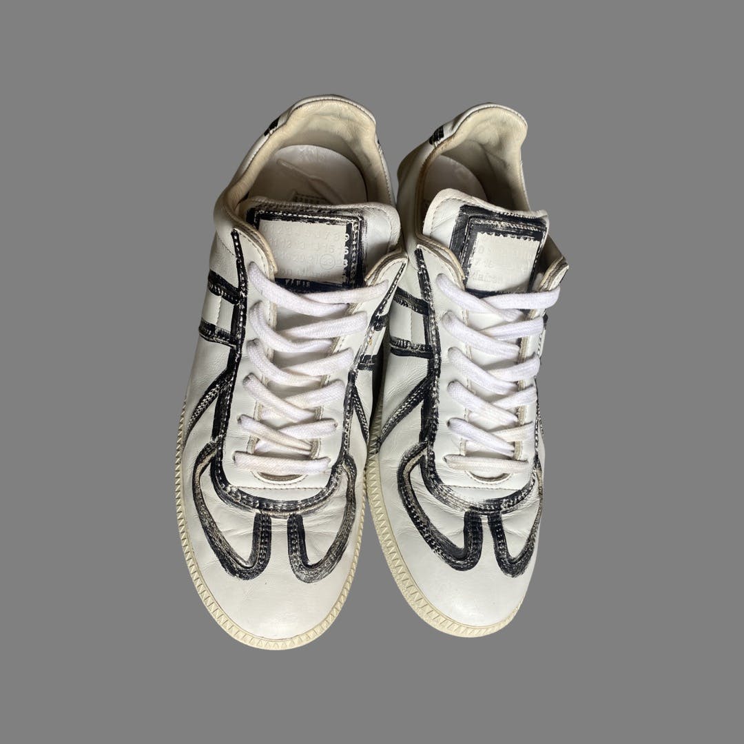 Margiela Replica Painted Seam Sneakers - 3
