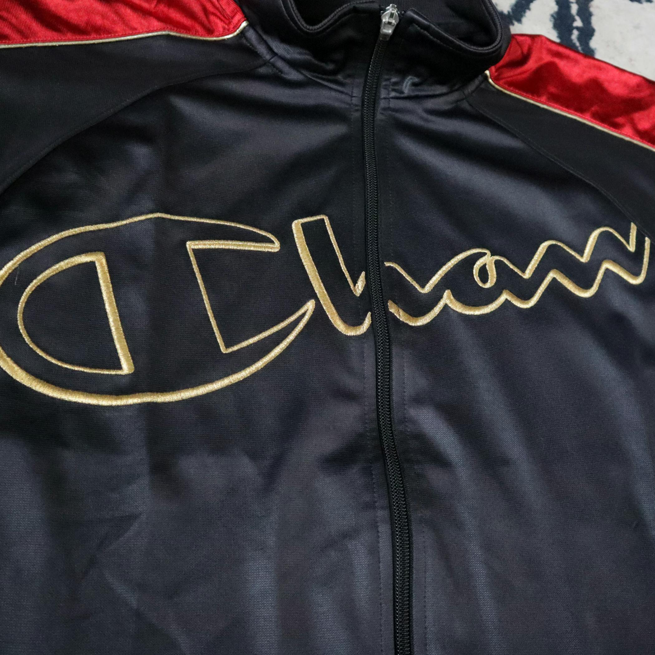 CHAMPION Embroidered Big Logo Windbreaker Track - 2