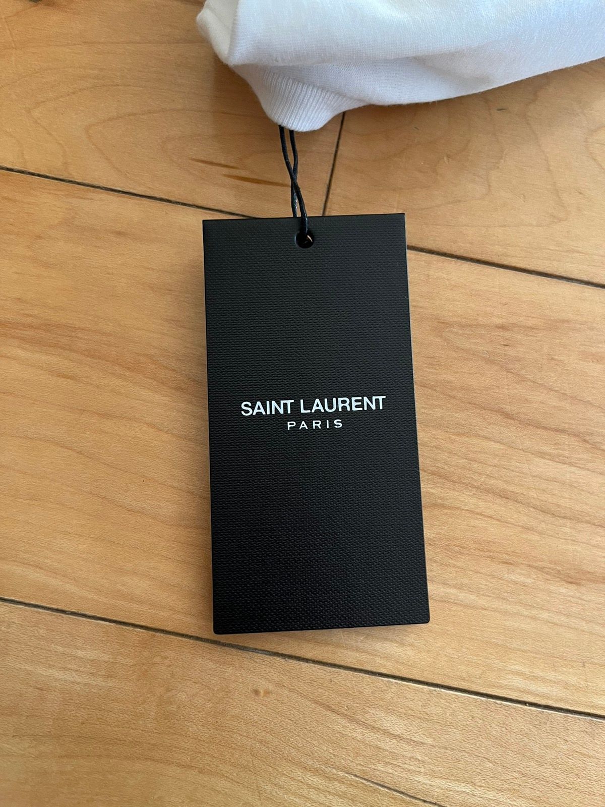 NWT - Saint Laurent Paris Heart Logo T-Shirt - 8