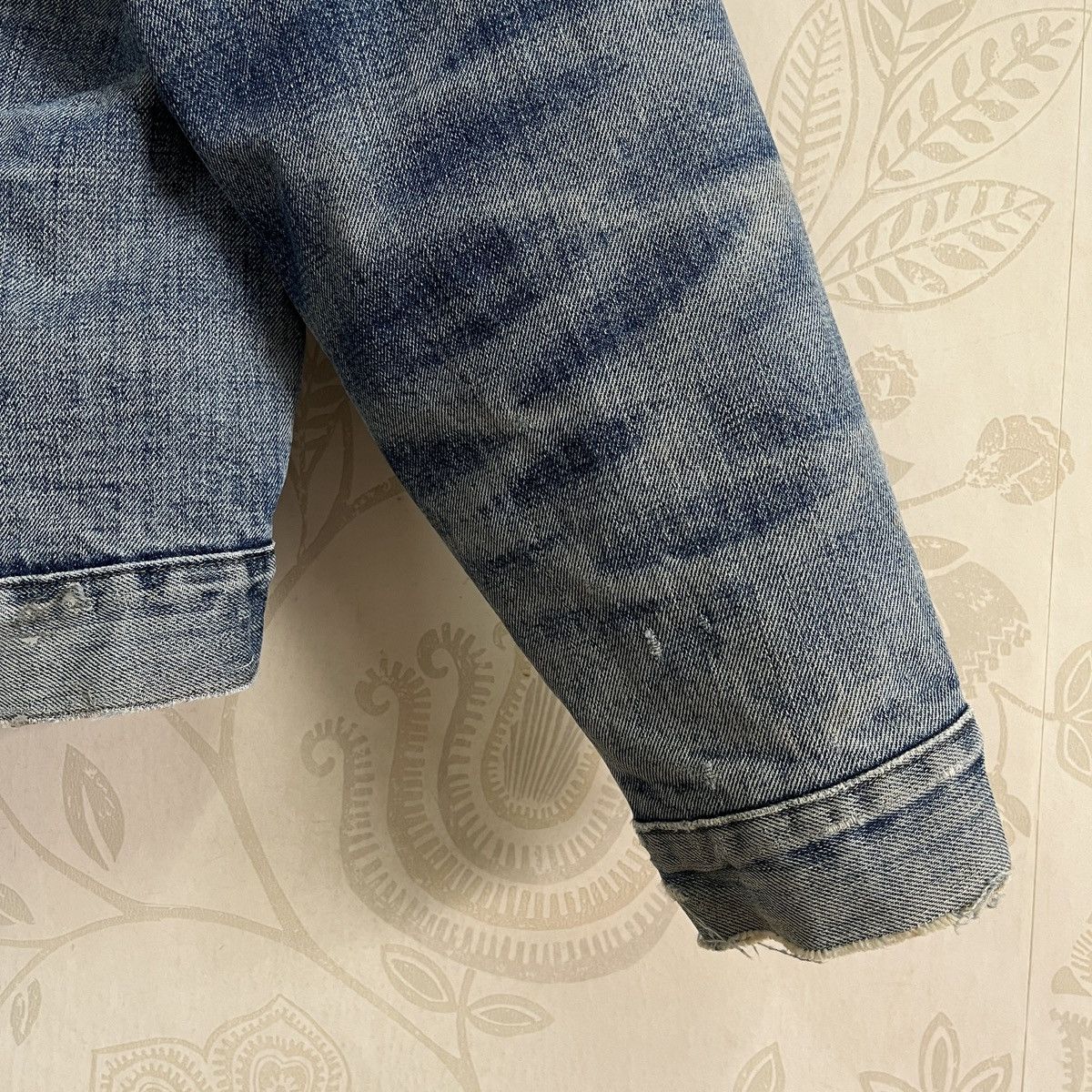 Vintage Carhartt Blanket Denim Jacket Jeans - 8
