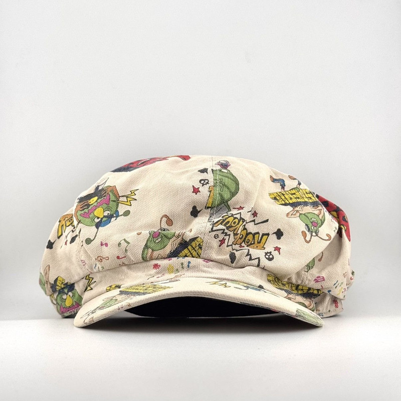 Hysteric Glamour Comic AOP Canvas Cap Y2K Japan Archive - 1